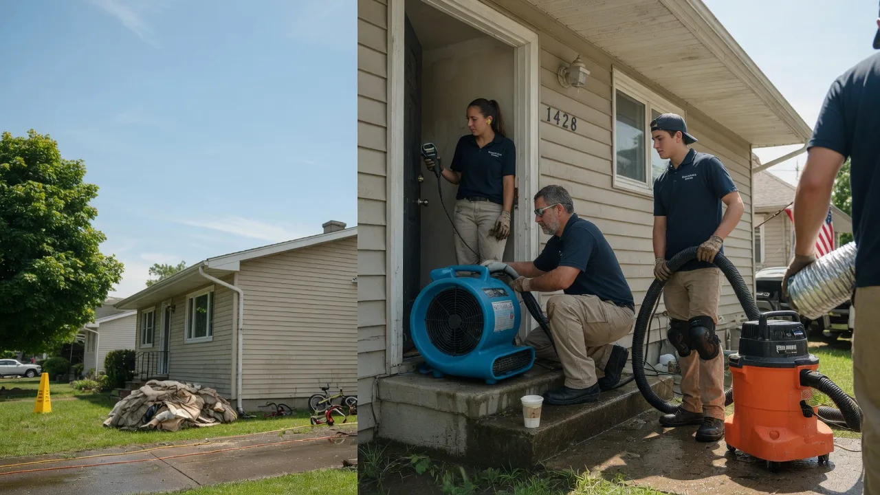 Water Damage Restoration in Plainville, IN near me